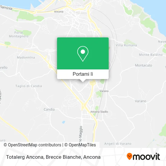 Mappa Totalerg Ancona, Brecce Bianche