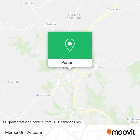 Mappa Mensa Uni