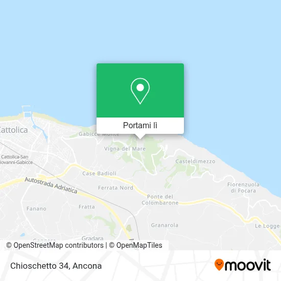Mappa Chioschetto 34