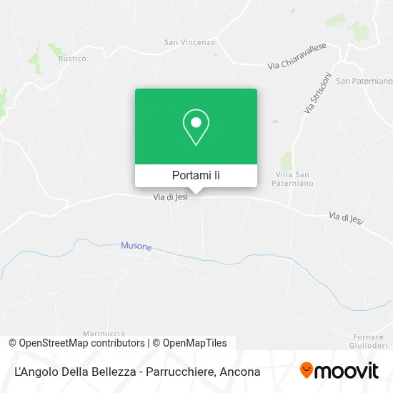Mappa L'Angolo Della Bellezza - Parrucchiere