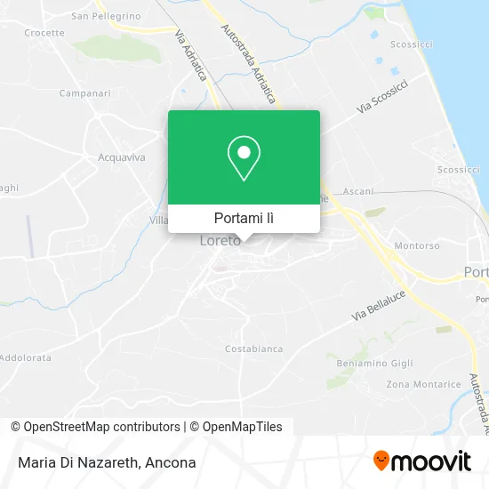 Mappa Maria Di Nazareth