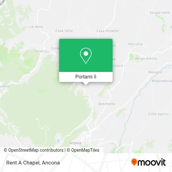 Mappa Rent A Chapel