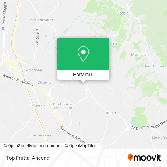 Mappa Top Frutta