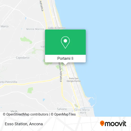 Mappa Esso Station