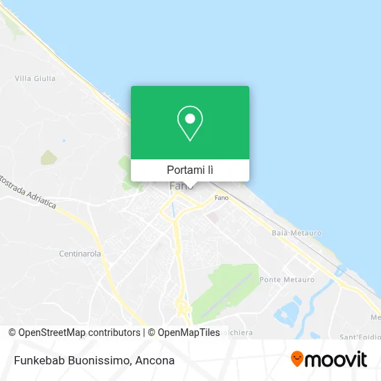 Mappa Funkebab Buonissimo