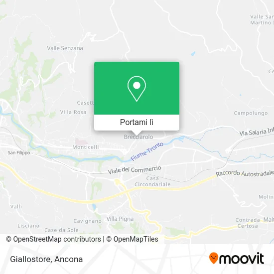 Mappa Giallostore
