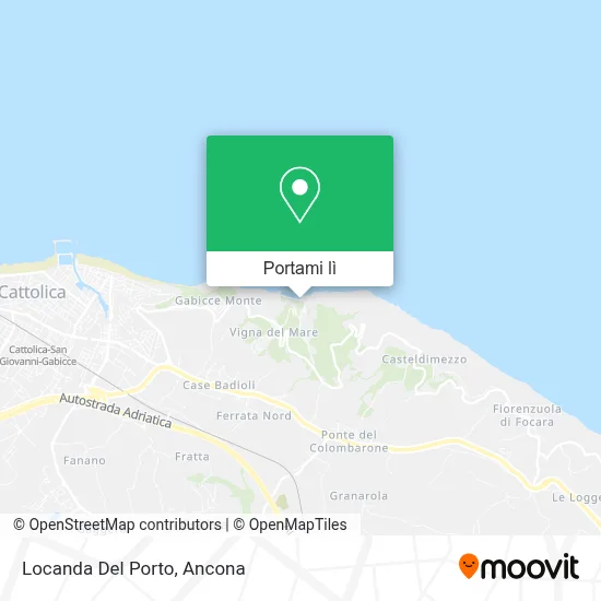 Mappa Locanda Del Porto