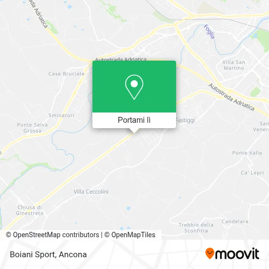 Mappa Boiani Sport