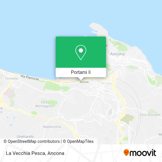 Mappa La Vecchia Pesca