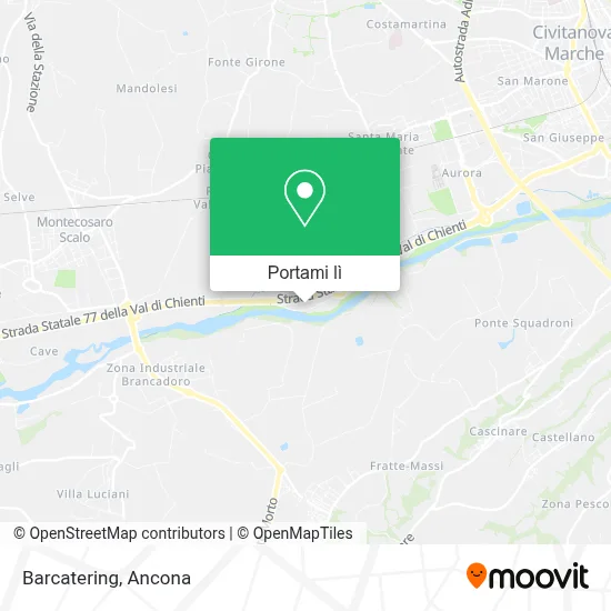 Mappa Barcatering