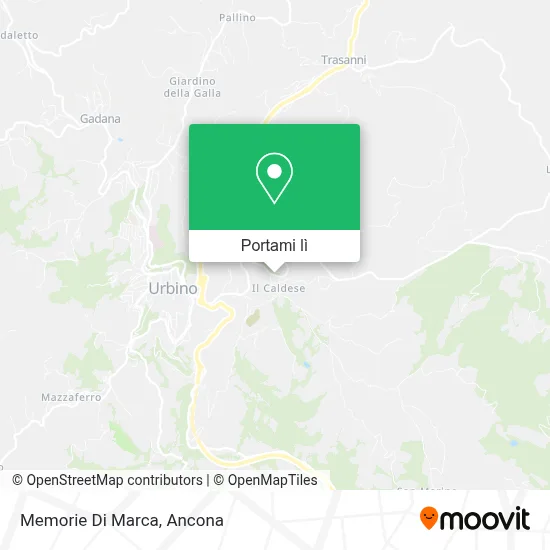 Mappa Memorie Di Marca