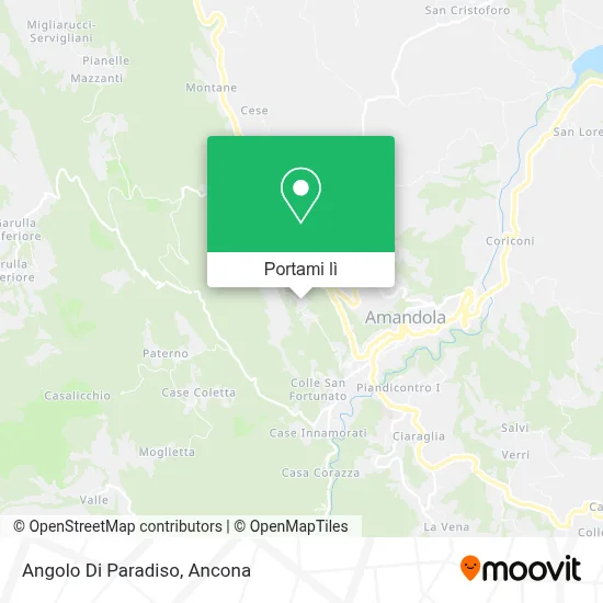 Mappa Angolo Di Paradiso