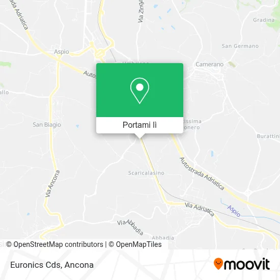 Mappa Euronics Cds