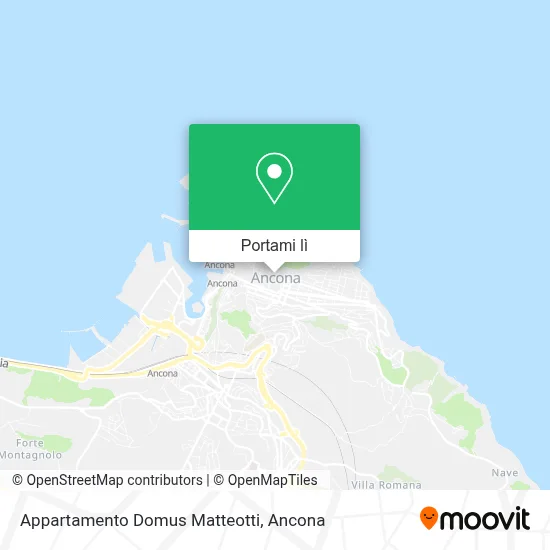 Mappa Appartamento Domus Matteotti