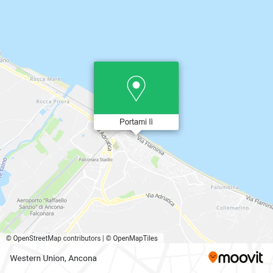 Mappa Western Union