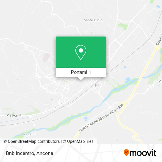 Mappa Bnb Incentro