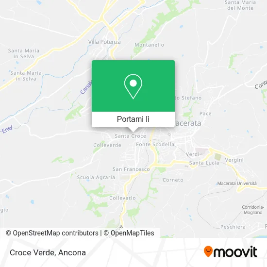 Mappa Croce Verde