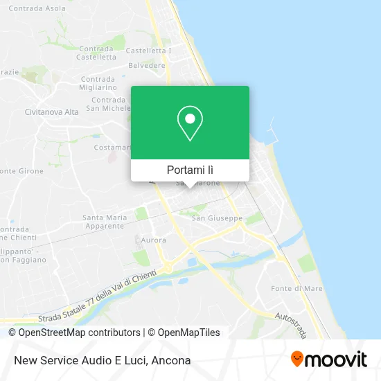 Mappa New Service Audio E Luci