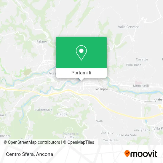 Mappa Centro Sfera