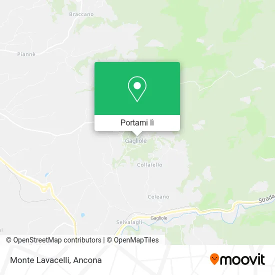 Mappa Monte Lavacelli