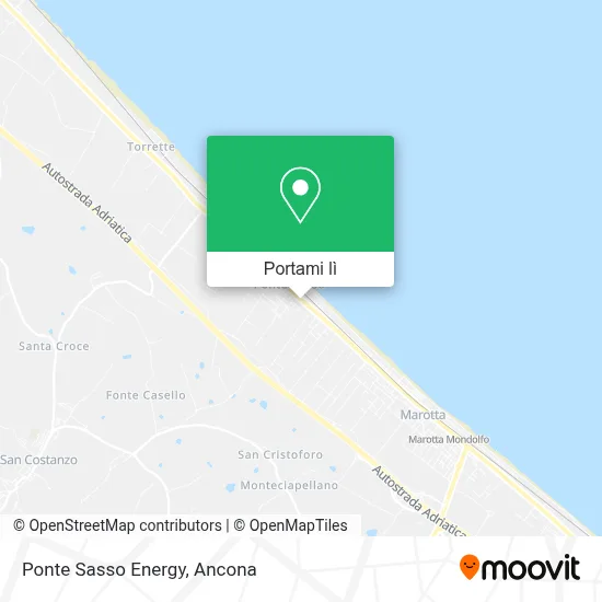 Mappa Ponte Sasso Energy