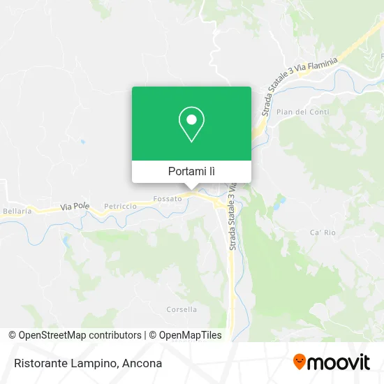 Mappa Ristorante Lampino
