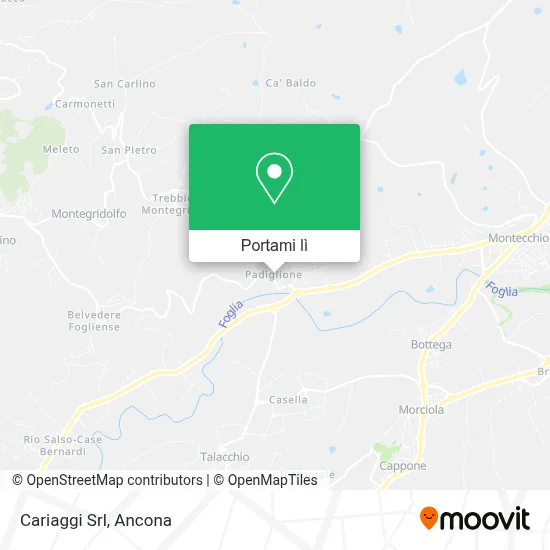 Mappa Cariaggi Srl