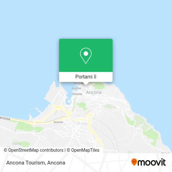Mappa Ancona Tourism