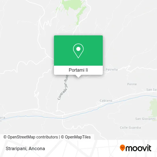 Mappa Straripani