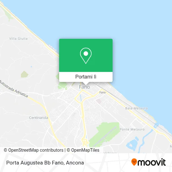Mappa Porta Augustea Bb Fano