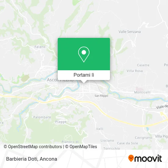 Mappa Barbieria Doti