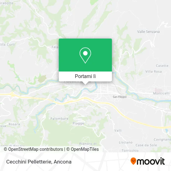 Mappa Cecchini Pelletterie