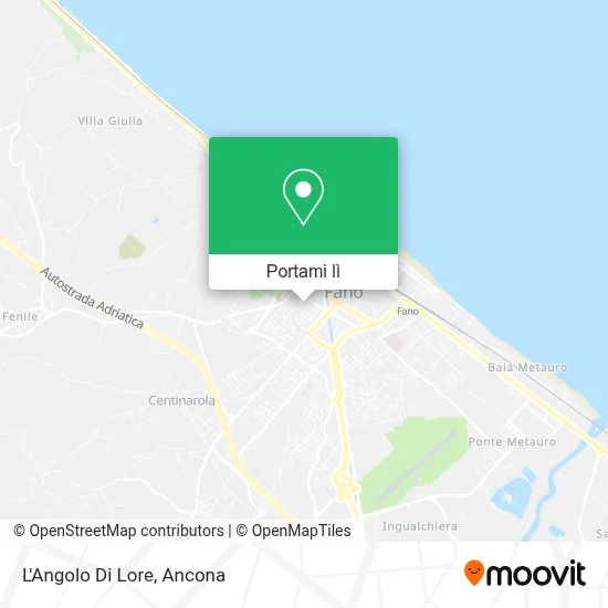 Mappa L'Angolo Di Lore