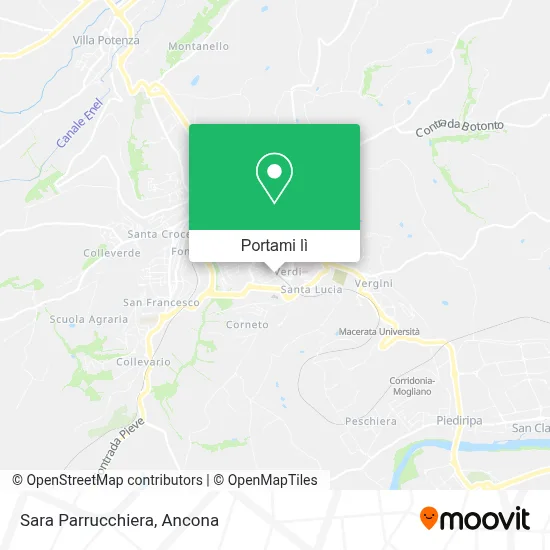 Mappa Sara Parrucchiera