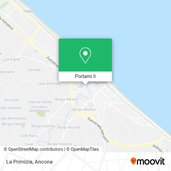 Mappa La Primizia