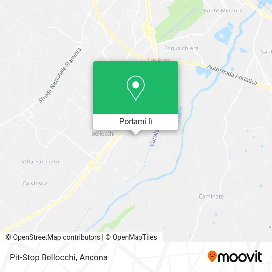 Mappa Pit-Stop Bellocchi