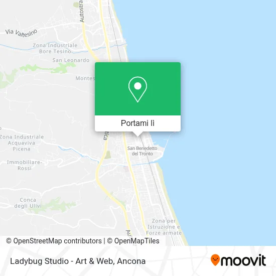 Mappa Ladybug Studio - Art & Web
