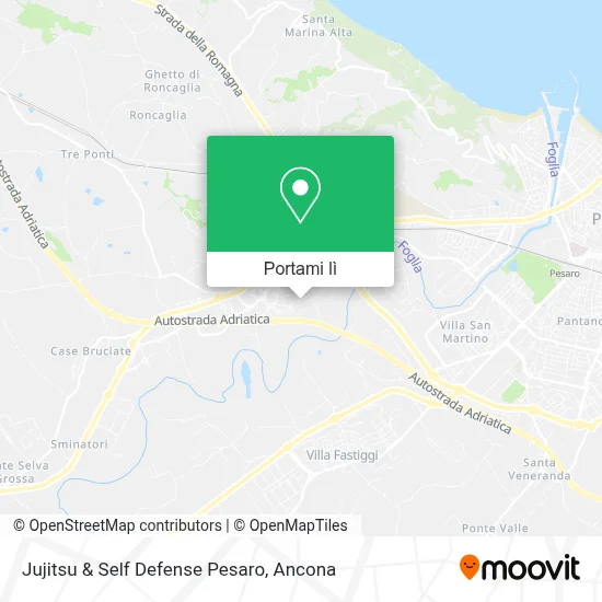 Mappa Jujitsu & Self Defense Pesaro