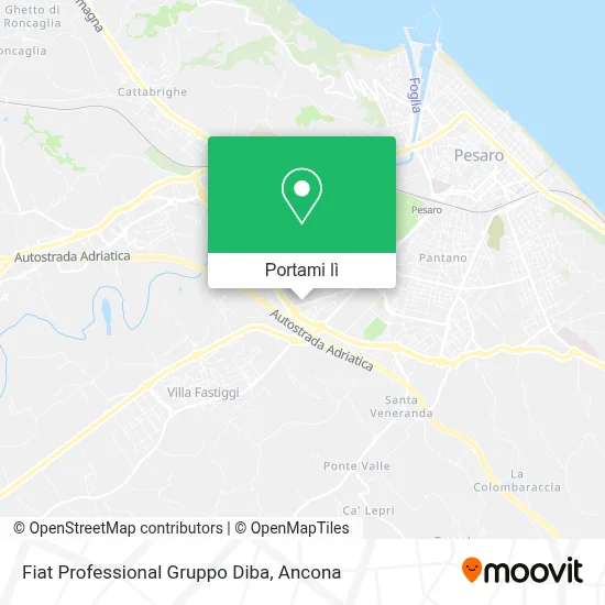 Mappa Fiat Professional Gruppo Diba