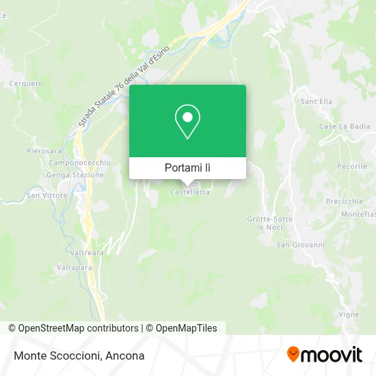 Mappa Monte Scoccioni