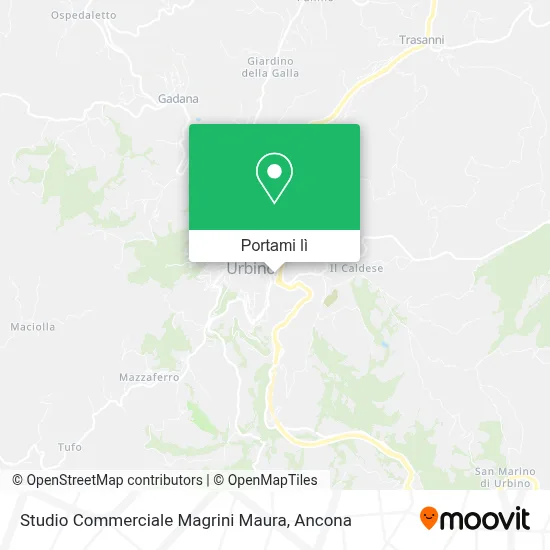 Mappa Studio Commerciale Magrini Maura