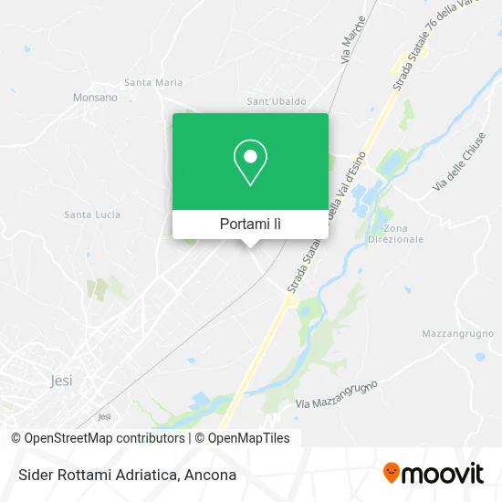 Mappa Sider Rottami Adriatica