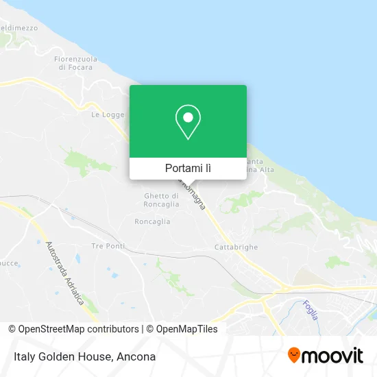 Mappa Italy Golden House
