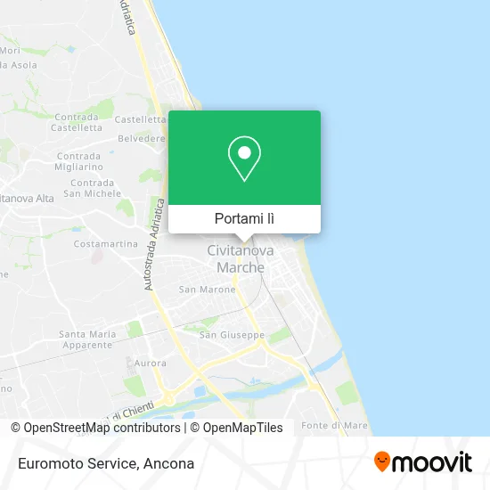 Mappa Euromoto Service