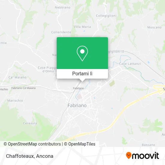 Mappa Chaffoteaux