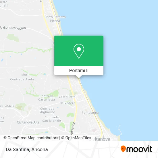 Mappa Da Santina