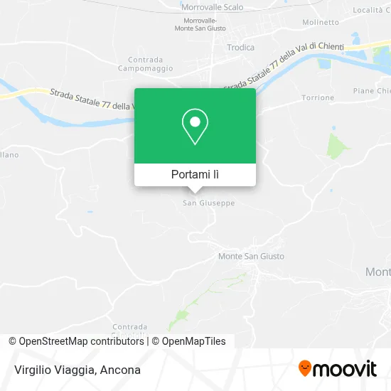 Mappa Virgilio Viaggia