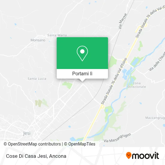 Mappa Cose Di Casa Jesi
