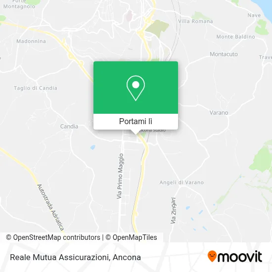 Mappa Reale Mutua Assicurazioni