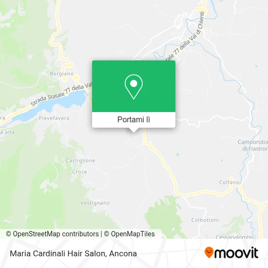 Mappa Maria Cardinali Hair Salon
